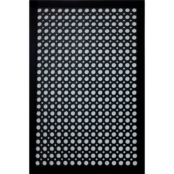 Shepherd Hardware 8102E Indoor/Outdoor Recycled Rubber Floor Mat - 24 x 36 x 1/2 Inches, Black