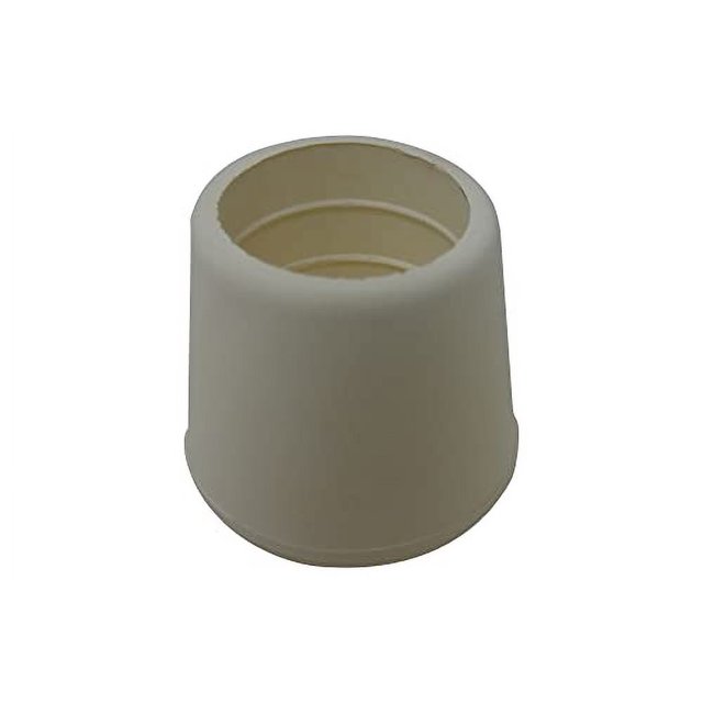 Shepherd Hardware 8754E Leg Tips 7/8Inch Inside Diameter Rubber Chair Leg Caps, 24 Pack, White