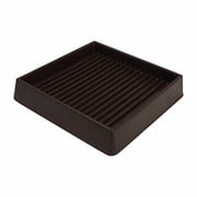 Shepherd Hardware 9078 Shepherd Smooth Caster Cup، 3 In L X 3 In W، Square، 3-Inch، Brown