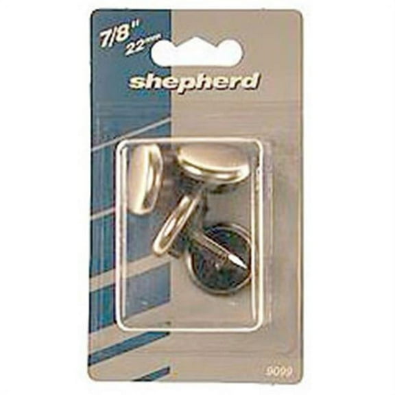 Shepherd Hardware 9099 Furniture Glide, Silver, Nickel