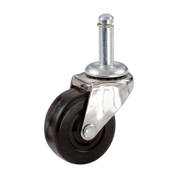 Shepherd Hardware 9192 2-Inch Stem Caster with 7/16-Inch Stem Diameter, 80-lb Load Capacity