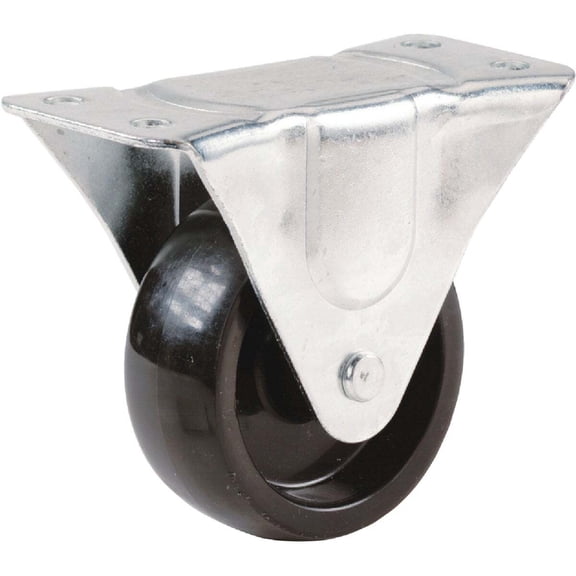 Shepherd Hardware 2 In. General-Duty Polypropylene Rigid Plate Caster 9396