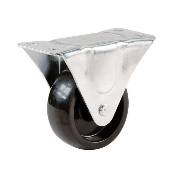 Shepherd Hardware 3 In. General-Duty Polypropylene Rigid Plate Caster 9398
