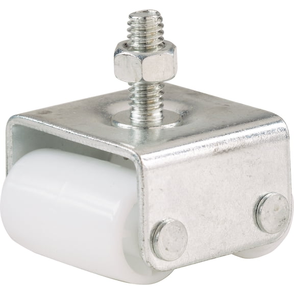 Shepherd Hardware 9441 7/8-Inch Threaded Stem Appliance Caster, Dual Wheels, 4-Pack