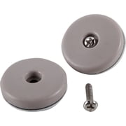 Shepherd Hardware 9455 1-1/2-Inch Round, Adhesive Slide Glide Furniture Sliders, 4-Pack