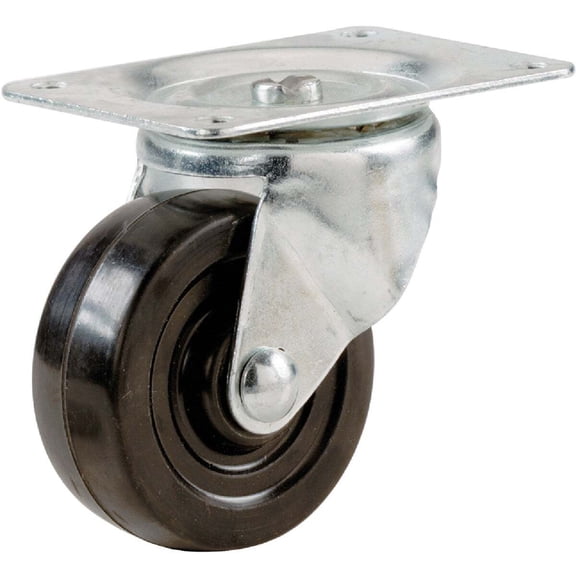 Richelieu F25091 200 Lb. Maximum Weight Capacity Commercial Grade Swivel Mount Caster