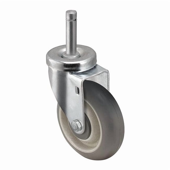 Shepherd Hardware Stem Caster,4"dia,250lb PGS40273ZN-DMT32(GG)