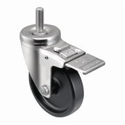 Shepherd Hardware Stem Caster,4"dia,Polypropylene,275lb PGT40748ZN-POD01KK