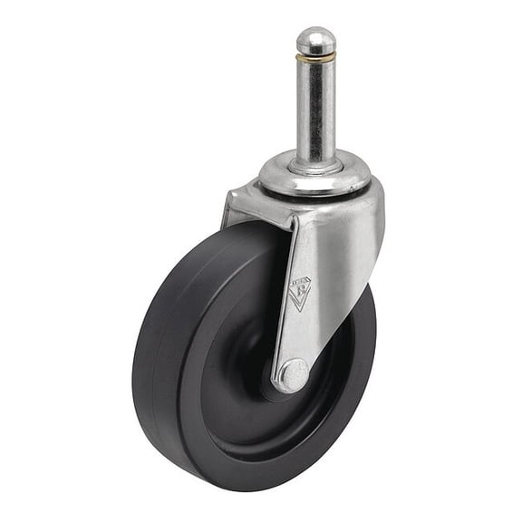Shepherd Hardware Stem Caster,2"dia,Polypropylene,90lb PRE20223ZN-3E