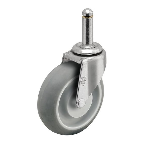 Shepherd Hardware Stem Caster,3"dia,120lb PRE30273ZN-MNT