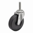 thumbnail image 1 of Shepherd Hardware Stem Caster,3"dia,Rubber,110lb PRE30634ZN-3R, 1 of 1
