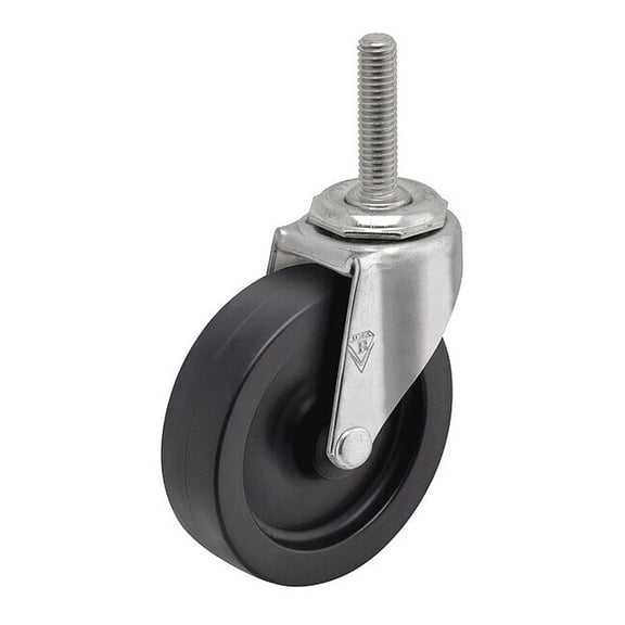 Shepherd Hardware Stem Caster,3"dia,Polypropylene,120lb PRE30748ZN-3E