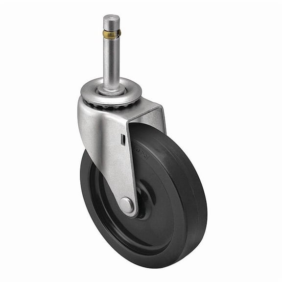 Shepherd Hardware Stem Caster,5"dia,Polypropylene,150lb PRE50273ZN-3E