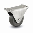 thumbnail image 1 of Shepherd Hardware Plate Caster,Rigid,Rubber,2 1/2"H PRQ20122ZN-3H, 1 of 1