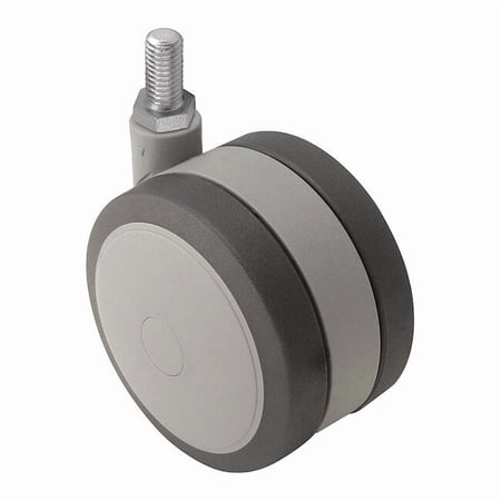 Shepherd Hardware Stem Caster,2"dia,75lb PSF50637GR