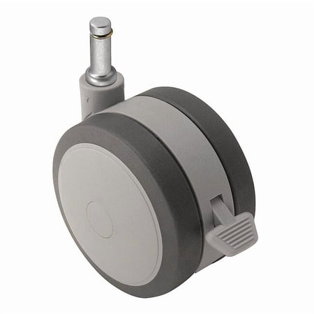 Shepherd Hardware Stem Caster,3"dia,165lb PSF75223GR-B