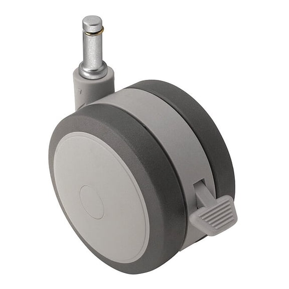 Shepherd Hardware Stem Caster,3"dia,165lb PSF75223GR-B