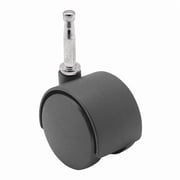 Shepherd Hardware Stem Caster,2"dia,Nylon,75lb PTW50302BK