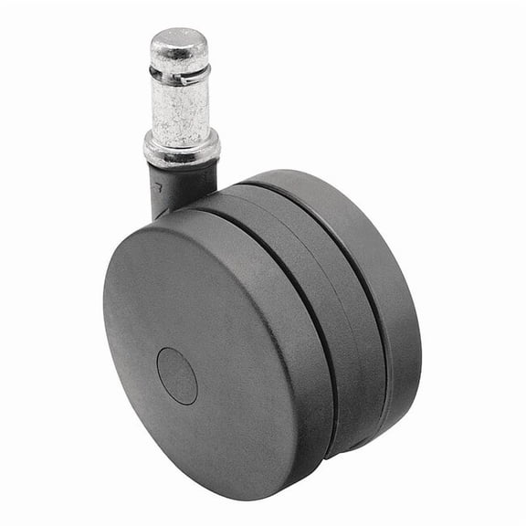 Shepherd Hardware Stem Caster,3"dia,Nylon,165lb PUT75223BK