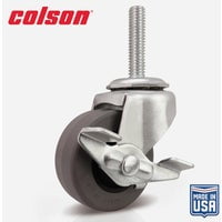 Shepherd Hardware Colson 2 In. Stem Caster - Pack of 2 Everyday Supply Pack