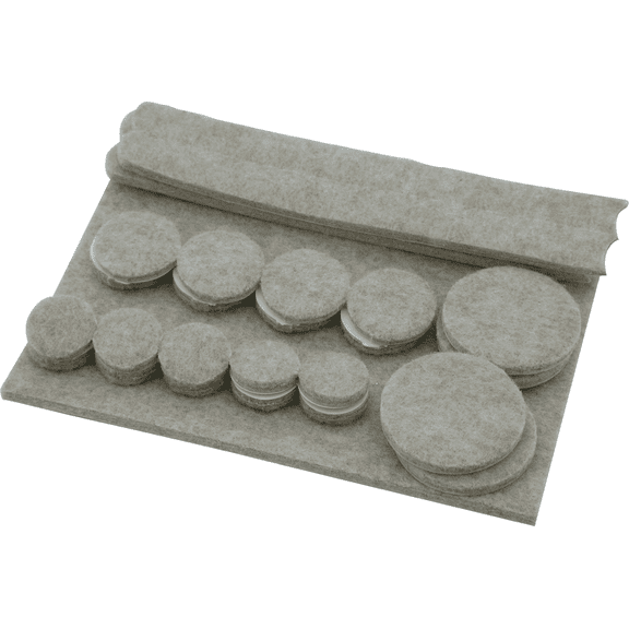 Shepherd Hardware Do it Felt Gard Multipack - Pack of 6  Standard Mounting Hardware, Drop-In Replacement