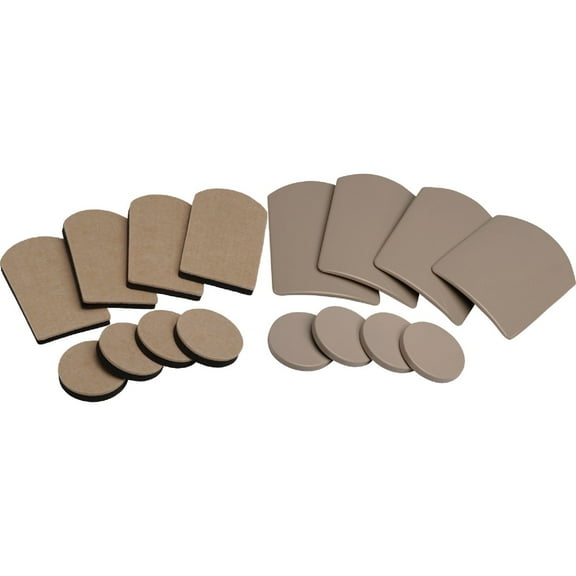 Shepherd Hardware Do it Slide Glide Furniture Glide Assortment - Pack of 24