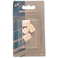 thumbnail image 1 of Shepherd Hardware 9105 White Plastic Round Friction-Tight Chair Leg Tip 1/2 in., 1 of 2