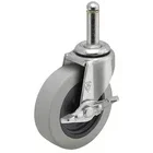 Shepherd Hardware Pre20273zn-Tpub 2" X 13/16" Non-Marking Polyurethane Swivel