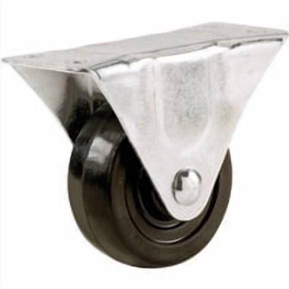 Shepherd Hardware Shepherd General-Duty Rubber Plate Caster - Pack of 12 Jobsite Supply Pack