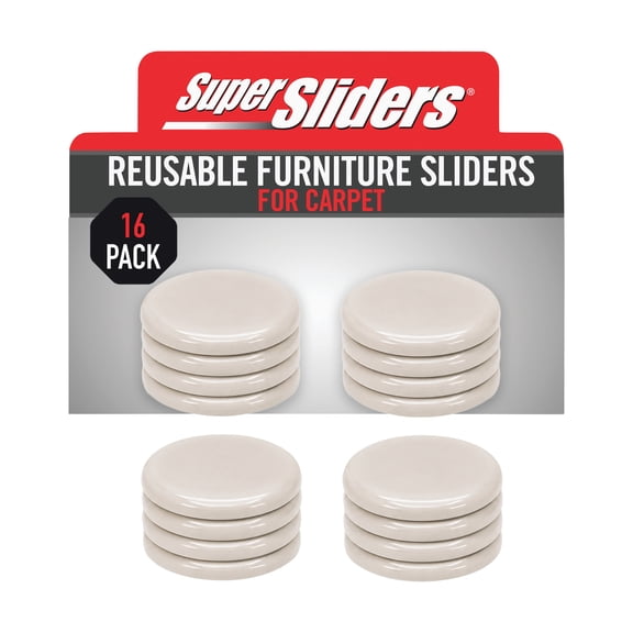 Shepherd Hardware Super Sliders 1-1/4 In. Furniture Glide - Pack of 16
