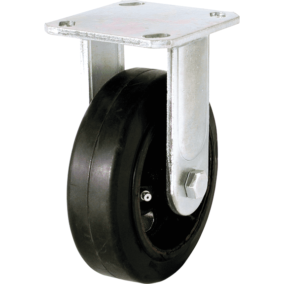 Shepherd Hardware Shepherd Heavy-Duty Mold-On Rigid Plate Caster - Single Pack