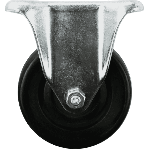 Shepherd Heavy-Duty Rigid Plate Caster - Pack of 2 Residential Use, Standard Application