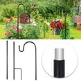 thumbnail image 1 of Shepherd Hook Garden Stake for Outdoor Decor,39 Inch Adjustable Shepherds Hook,Thick Metal Garden Hooks for Outside,Bird Feeders Pole for Hanging Lantern,Hummingbird Feeder,Lightweight Plant, 1 of 8