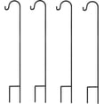 thumbnail image 1 of Shepherd Hooks 35 inch Rust Resistant Garden Stake Outdoor Plant Stand Hanger Bird Feeder Pole Made Of Premium Metal For Garden Decor, 1 of 8