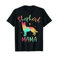 thumbnail image 1 of Shepherd Mama Colorful German Shepherd Gifts Dog Mom T-Shirt For Dog Lover Gift, 1 of 5