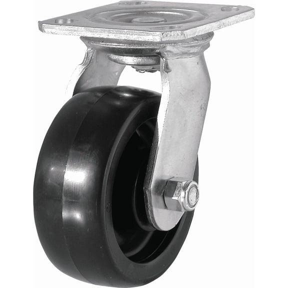 Shepherd Phenolic Heavy-Duty Swivel Plate Caster - Pack of 2  Residential Use, Standard Application