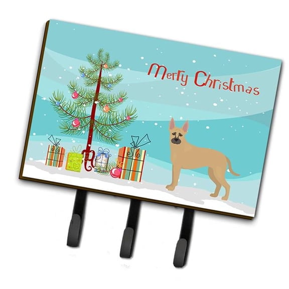 Shepherd Pit Mix No.2 Christmas Tree Leash or Key Holder