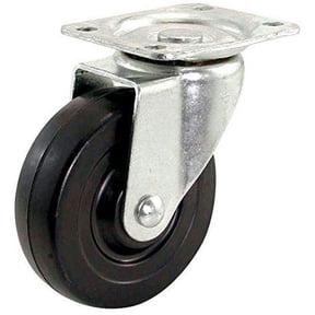 Shepherd Swivel Plate Caster 2-7/8" X 3-5/8" 4" Dia. Polypropylene Wheels 1-1/4" W Tread