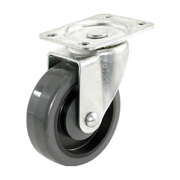 Shepherd Hardware 4 In. Medium-Heavy-Duty Polypropylene Swivel Plate Caster 9784