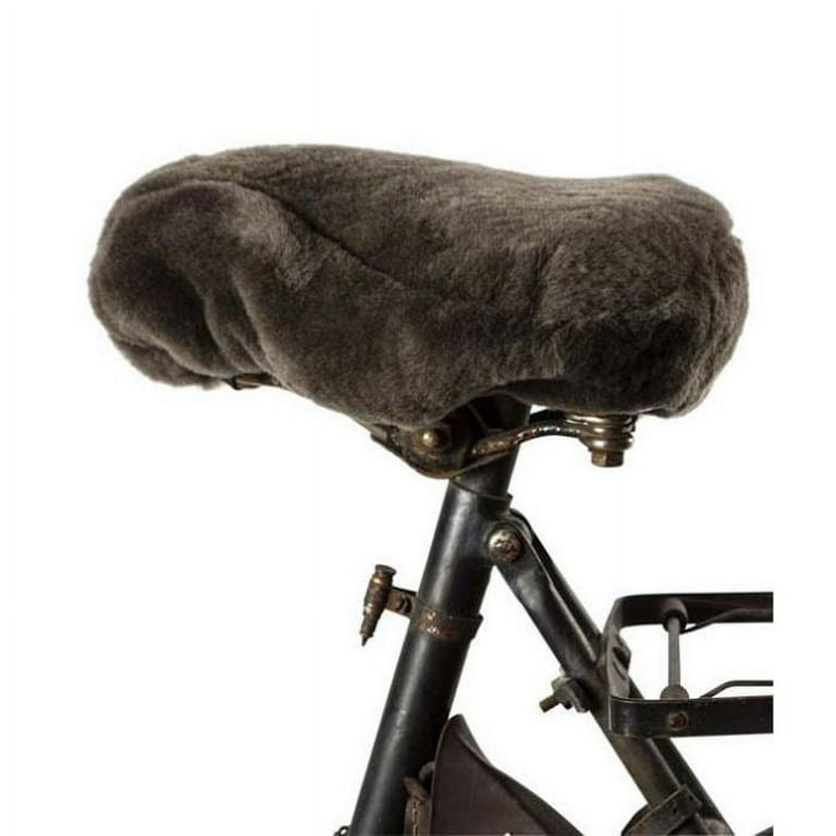 All Sheepskin Exercise Bike Seat Cover