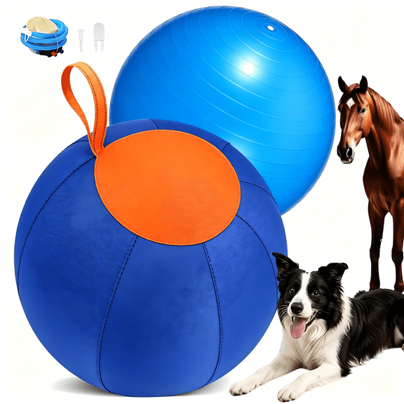 Shepherd's Ball thickened and upgraded version bite-resistant, 18 inch,suitable for Australian Shepherds, German Shepherds, and other breeds,Indoor and outdoor sheepdog toys