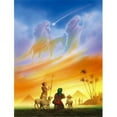 thumbnail image 1 of Shepherds Being Guided Christmas Flag Canvas House Size, 1 of 1
