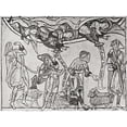 thumbnail image 1 of Shepherds In The Middle Ages. Illustration From The Book The Connoisseur Illustrated Published 1904. by Hilary Jane Morgan / Design Pics, 1 of 3