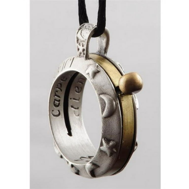 Shepherds Watch P15 Aquitaine Celestial Handcrafted Pewter and Bronze Pendant with Sundial Function Walmart