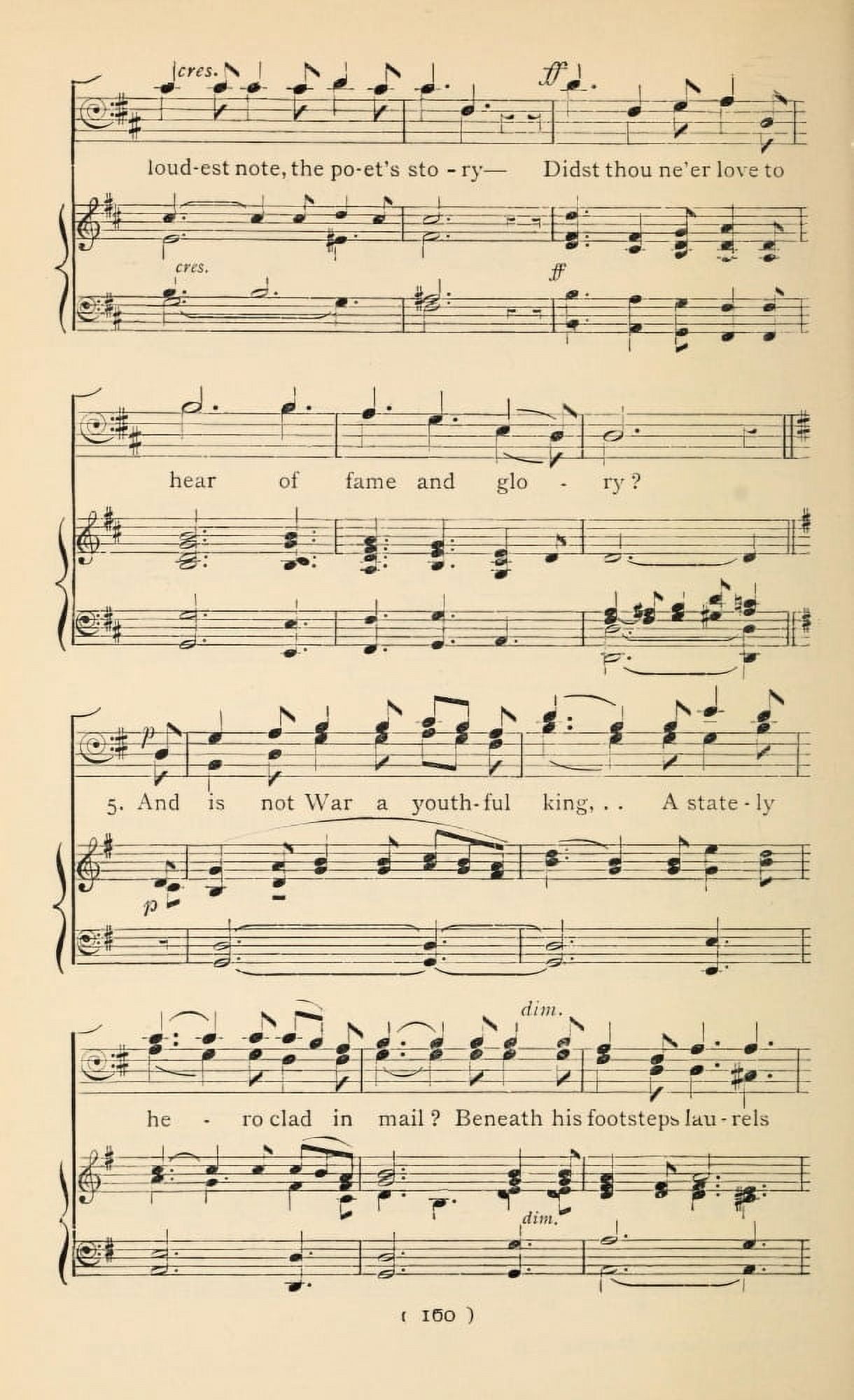 Shepherds went their Hasty Way 6 Christmas Carols New & Old 1850 Canvas Art - (24 x 36)