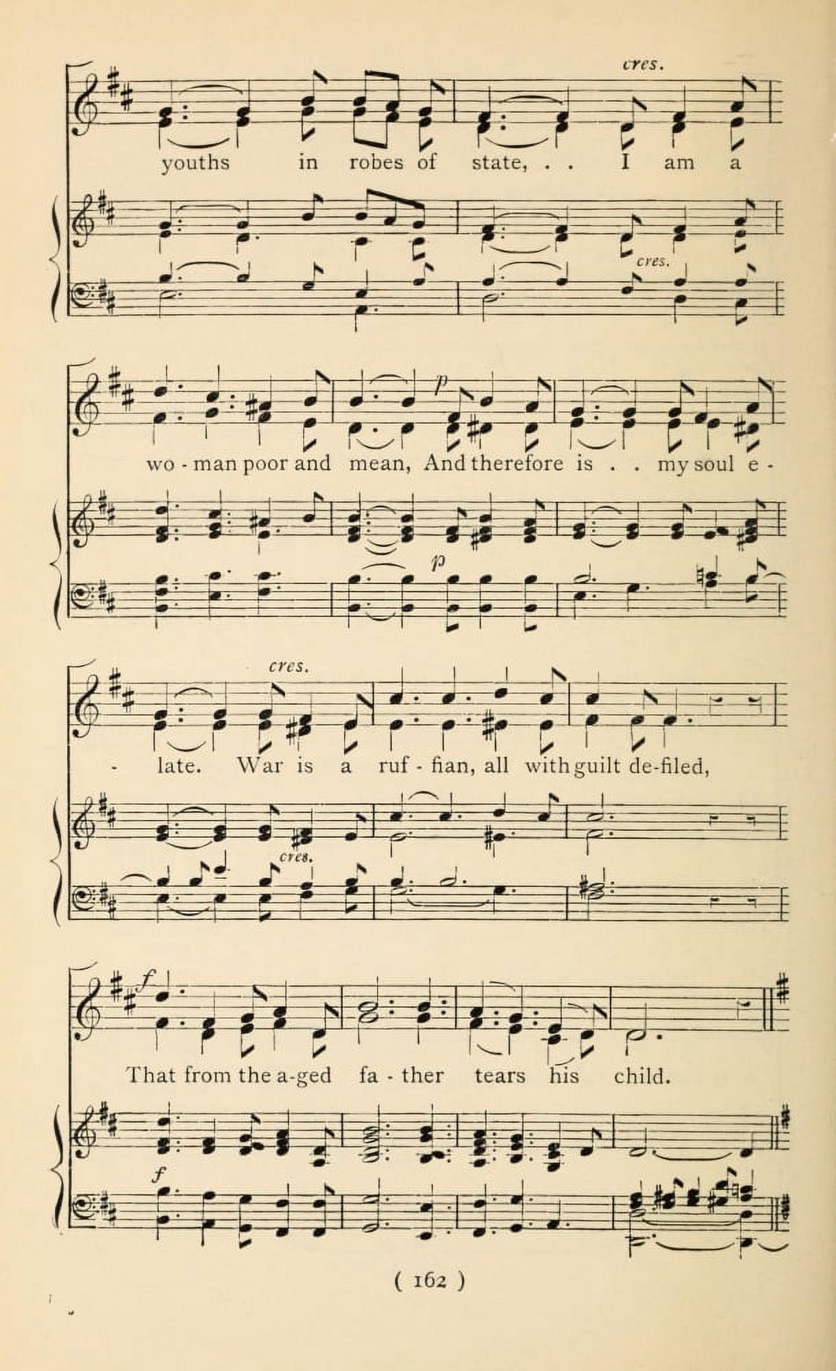 Shepherds went their Hasty Way 8 Christmas Carols New & Old 1850 Canvas Art -  (24 x 36)