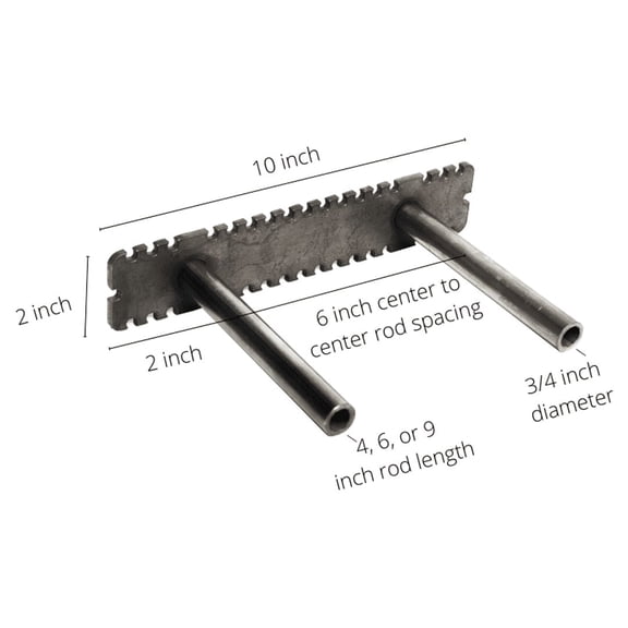 Sheppard Brackets 2" Floating Mantel Bracket
