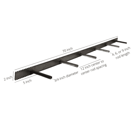 Sheppard Brackets 2" Floating Mantel Bracket