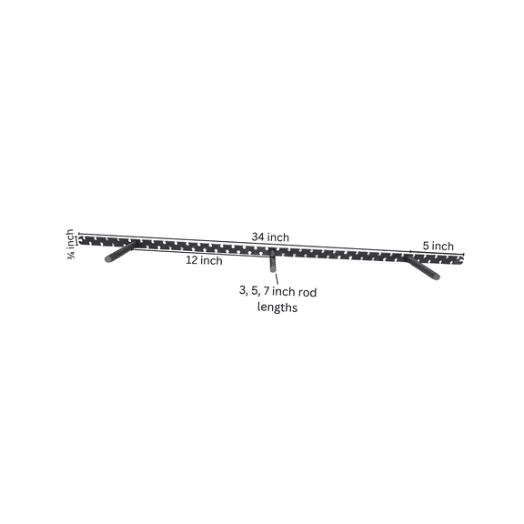 Sheppard Brackets 3/4" Floating Shelf Bracket