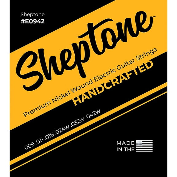 Sheptone Nickel Plated Electric Guitar Strings Light 9-42
